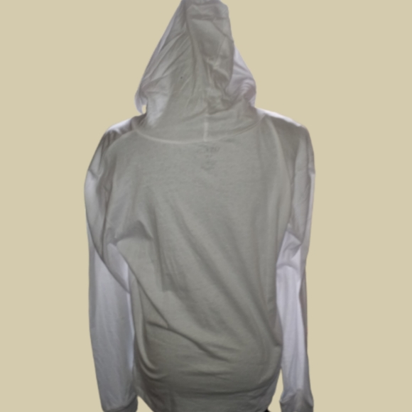 ON FIRE- Trust In The Lord With All Your Heart- Women's Hooded Tee- PLUS SIZE - Picture 3 of 5